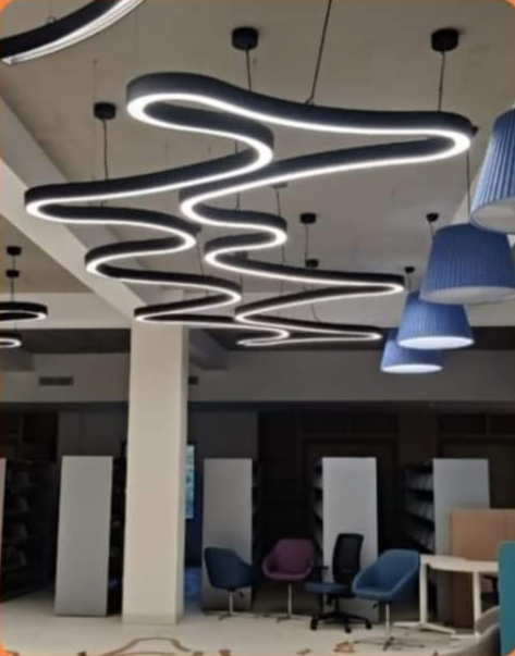 Wave  Curved Linear Profile Light